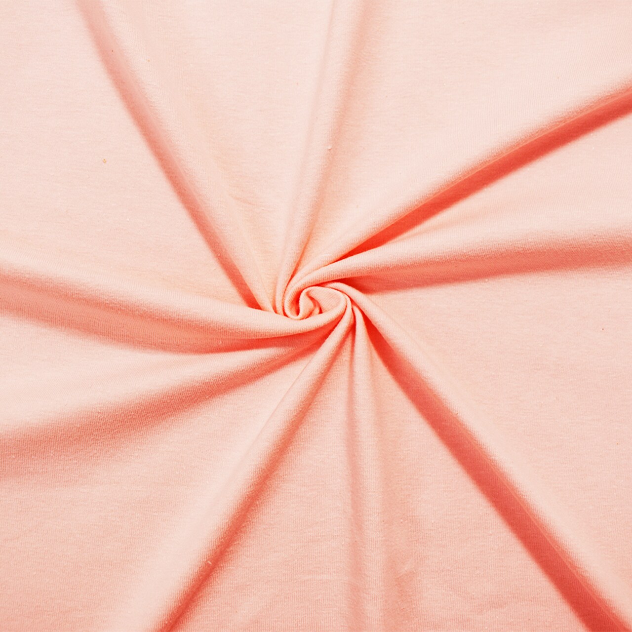Light Orange Cotton Solid Stretch Spandex Jersey Knit Fabric By the Yard